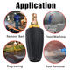 3600 PSI High Pressure Washer Rotating Turbo Head Nozzle Spray Tip 2.5-4 GPM 3600 PSI High Pressure Washer Rotating Turbo Head Nozzle Spray Tip 2.5-4 GPM