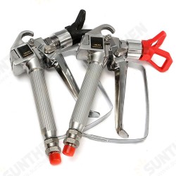 3600PSI Airless Paint Spraying Gun with Trade Tip High Pressure No Gas Sprayer Machine Kit Black Red 3600PSI Airless Paint Spraying Gun with Trade Tip High Pressure No Gas Sprayer Machine Kit Black Red