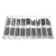 360Pcs Stainless Steel 8-25mm Watch Band Strap Spring Bars Link Pins Watch Repair Set