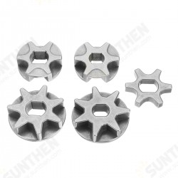 3/6/7 Teeth Chainsaw Chain Wheel M10 Gear Chainsaw Parts Replacement Chain Wheel