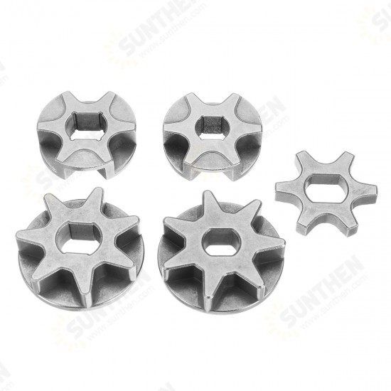 3/6/7 Teeth Chainsaw Chain Wheel M10 Gear Chainsaw Parts Replacement Chain Wheel 3/6/7 Teeth Chainsaw Chain Wheel M10 Gear Chainsaw Parts Replacement Chain Wheel