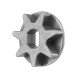 3/6/7 Teeth Chainsaw Chain Wheel M10 Gear Chainsaw Parts Replacement Chain Wheel 3/6/7 Teeth Chainsaw Chain Wheel M10 Gear Chainsaw Parts Replacement Chain Wheel