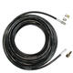 3/8 Inch 1/8 Inch 1/4 Inch High Pressure Drain Hose Nozzle Sewer Cleaning Jetter Nozzle 3/8 Inch 1/8 Inch 1/4 Inch High Pressure Drain Hose Nozzle Sewer Cleaning Jetter Nozzle