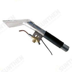 38.43mm G1/4 Interface Stainless Steel High Pressure Steam Cleaning Machine Head for Sofa Carpet to Absorb Water and Dust 38.43mm G1/4 Interface Stainless Steel High Pressure Steam Cleaning Machine Head for Sofa Carpet to Absorb Water and Dust