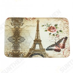 3Pcs/Set Eiffel Tower Flannel Floor Pedestal Rug Lid Toilet Cover Bath Carpet Mat 3Pcs/Set Eiffel Tower Flannel Floor Pedestal Rug Lid Toilet Cover Bath Carpet Mat