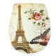 3Pcs/Set Eiffel Tower Flannel Floor Pedestal Rug Lid Toilet Cover Bath Carpet Mat