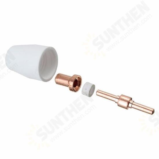 40pcs Air Plasma Cutter Cutting Consumables Extend Fit PT-31 LG-40 Torch CUT-40 50 40pcs Air Plasma Cutter Cutting Consumables Extend Fit PT-31 LG-40 Torch CUT-40 50