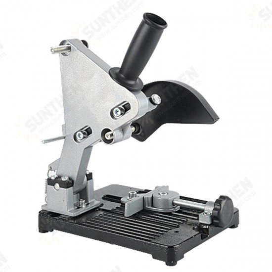 45° Adjustable Angle Grinder Bracket Stand Holder Support Base With Shield Cover Iron Base 45° Adjustable Angle Grinder Bracket Stand Holder Support Base With Shield Cover Iron Base