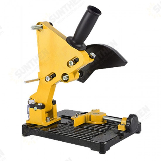 45° Adjustable Angle Grinder Bracket Stand Holder Support Base With Shield Cover Iron Base 45° Adjustable Angle Grinder Bracket Stand Holder Support Base With Shield Cover Iron Base