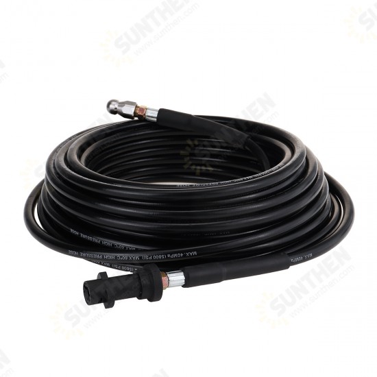 5-20M Sewer Jet Pressure Washer Hose with Button Nose Sewer Jetter Nozzle