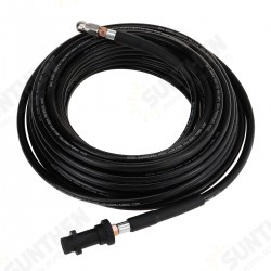 5-20M Sewer Jet Pressure Washer Hose with Button Nose Sewer Jetter Nozzle