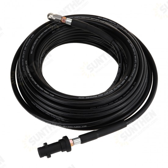 5-20M Sewer Jet Pressure Washer Hose with Button Nose Sewer Jetter Nozzle 5-20M Sewer Jet Pressure Washer Hose with Button Nose Sewer Jetter Nozzle