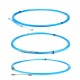 5-50m Electric Spiral Cable Push Puller Conduit Snake Cable Rodder Fish Tape Wire Guide