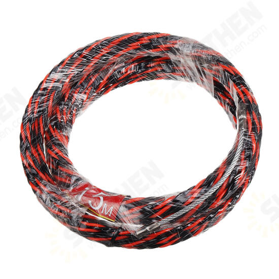 5-50m Electric Spiral Cable Push Puller Conduit Snake Cable Rodder Fish Tape Wire Guide 5-50m Electric Spiral Cable Push Puller Conduit Snake Cable Rodder Fish Tape Wire Guide