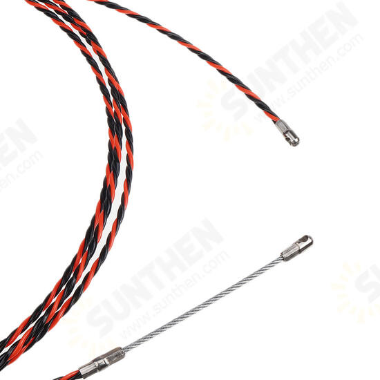 5-50m Electric Spiral Cable Push Puller Conduit Snake Cable Rodder Fish Tape Wire Guide 5-50m Electric Spiral Cable Push Puller Conduit Snake Cable Rodder Fish Tape Wire Guide