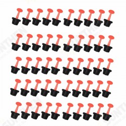 50 Sets Plastic T Wall Floor Ceramic Leveler Tools Tile Spacers Tile Leveling System Kit