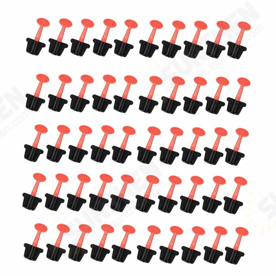 50 Sets Plastic T Wall Floor Ceramic Leveler Tools Tile Spacers Tile Leveling System Kit 50 Sets Plastic T Wall Floor Ceramic Leveler Tools Tile Spacers Tile Leveling System Kit