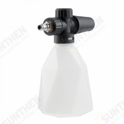500ml 1/4inch Pressure Foam Washer Jet Car Wash Adjustable Lance Soap Spray Cannon Foam Pot