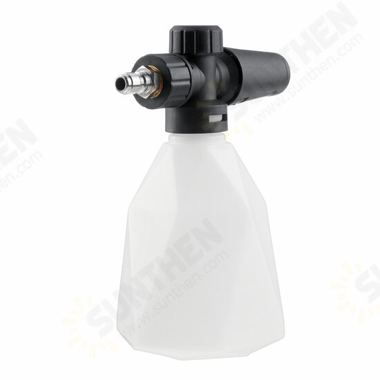 500ml 1/4inch Pressure Foam Washer Jet Car Wash Adjustable Lance Soap Spray Cannon Foam Pot 500ml 1/4inch Pressure Foam Washer Jet Car Wash Adjustable Lance Soap Spray Cannon Foam Pot