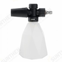 500ml 1/4inch Pressure Foam Washer Jet Car Wash Adjustable Lance Soap Spray Cannon Foam Pot