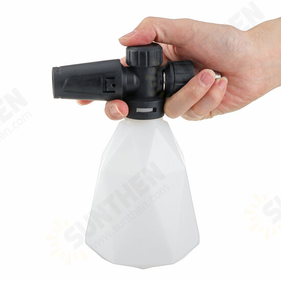 500ml 1/4inch Pressure Foam Washer Jet Car Wash Adjustable Lance Soap Spray Cannon Foam Pot 500ml 1/4inch Pressure Foam Washer Jet Car Wash Adjustable Lance Soap Spray Cannon Foam Pot