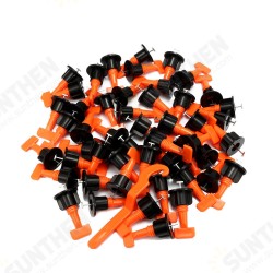 50pcs Plastic Ceramic Tile Leveler Tools Tile Leveling Locator T Leveling System Kits Tile Spacers