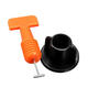 50pcs Plastic Ceramic Tile Leveler Tools Tile Leveling Locator T Leveling System Kits Tile Spacers