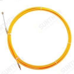 5/15/25m Length x 6mm Dia. Fiberglass Wire Cable Puller Tube Piercing Device Fiberglass Cable Puller 5/15/25m Length x 6mm Dia. Fiberglass Wire Cable Puller Tube Piercing Device Fiberglass Cable Puller