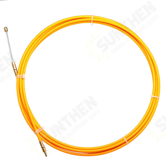 5/15/25m Length x 6mm Dia. Fiberglass Wire Cable Puller Tube Piercing Device Fiberglass Cable Puller 5/15/25m Length x 6mm Dia. Fiberglass Wire Cable Puller Tube Piercing Device Fiberglass Cable Puller