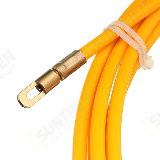 5/15/25m Length x 6mm Dia. Fiberglass Wire Cable Puller Tube Piercing Device Fiberglass Cable Puller 5/15/25m Length x 6mm Dia. Fiberglass Wire Cable Puller Tube Piercing Device Fiberglass Cable Puller