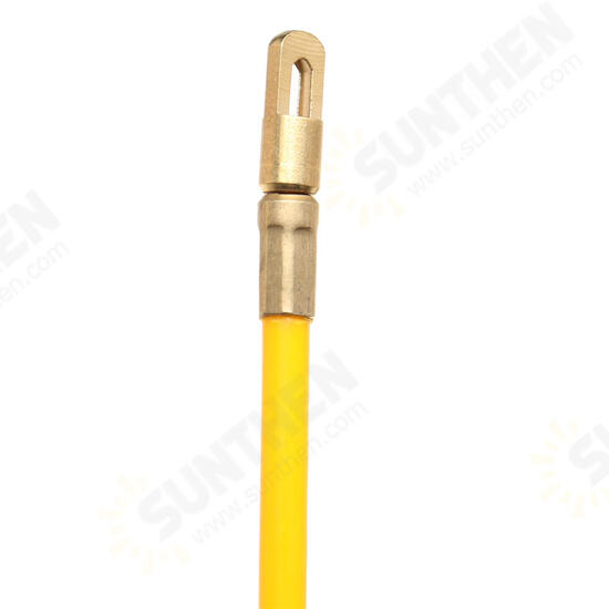 5/15/25m Length x 6mm Dia. Fiberglass Wire Cable Puller Tube Piercing Device Fiberglass Cable Puller 5/15/25m Length x 6mm Dia. Fiberglass Wire Cable Puller Tube Piercing Device Fiberglass Cable Puller