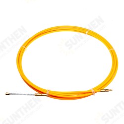 5/15/25m Length x 6mm Dia. Fiberglass Wire Cable Puller Tube Piercing Device Fiberglass Cable Puller 5/15/25m Length x 6mm Dia. Fiberglass Wire Cable Puller Tube Piercing Device Fiberglass Cable Puller
