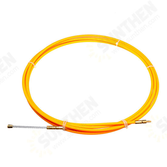 5/15/25m Length x 6mm Dia. Fiberglass Wire Cable Puller Tube Piercing Device Fiberglass Cable Puller 5/15/25m Length x 6mm Dia. Fiberglass Wire Cable Puller Tube Piercing Device Fiberglass Cable Puller