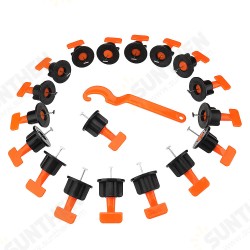 51pcs Plastic T Wall Floor Ceramic Leveler Tools Tile Leveling System Kits For Tile Spacers