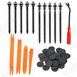 55pcs Bumper Body Kits Cars Fastener Remover Straps Removal Tools Gaskets 55pcs Bumper Body Kits Cars Fastener Remover Straps Removal Tools Gaskets