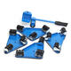 5PCS Furniture Lifter Moves Triple Wheels Mover Sliders Tools Kit Furniture Moving System 5PCS Furniture Lifter Moves Triple Wheels Mover Sliders Tools Kit Furniture Moving System