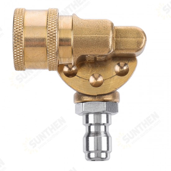 5Pcs 2.0 GPM High Pressure Washer Spray Nozzle Tips with Connector 1/4 Inch Quick-connect 4500PSI 90° Rotary Connector 5Pcs 2.0 GPM High Pressure Washer Spray Nozzle Tips with Connector 1/4 Inch Quick-connect 4500PSI 90° Rotary Connector