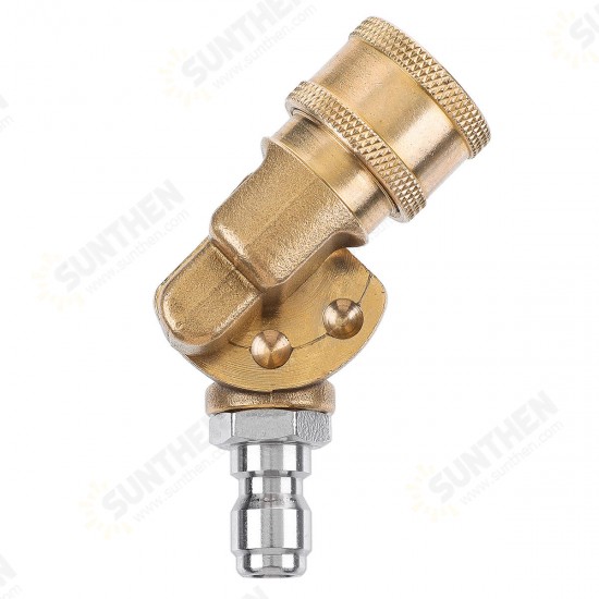 5Pcs 2.0 GPM High Pressure Washer Spray Nozzle Tips with Connector 1/4 Inch Quick-connect 4500PSI 90° Rotary Connector 5Pcs 2.0 GPM High Pressure Washer Spray Nozzle Tips with Connector 1/4 Inch Quick-connect 4500PSI 90° Rotary Connector
