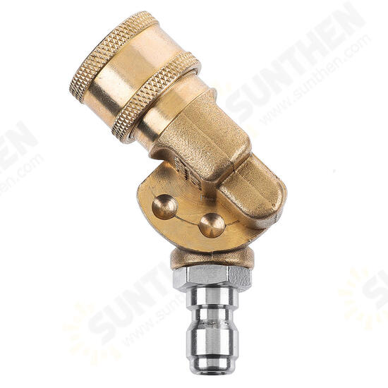 5Pcs 2.0 GPM High Pressure Washer Spray Nozzle Tips with Connector 1/4 Inch Quick-connect 4500PSI 90° Rotary Connector 5Pcs 2.0 GPM High Pressure Washer Spray Nozzle Tips with Connector 1/4 Inch Quick-connect 4500PSI 90° Rotary Connector