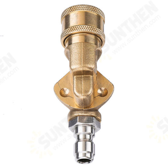 5Pcs 2.0 GPM High Pressure Washer Spray Nozzle Tips with Connector 1/4 Inch Quick-connect 4500PSI 90° Rotary Connector 5Pcs 2.0 GPM High Pressure Washer Spray Nozzle Tips with Connector 1/4 Inch Quick-connect 4500PSI 90° Rotary Connector