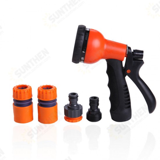 5Pcs Car Washing Kit High Pressure Power Washer Spray Nozzle Watering Garden