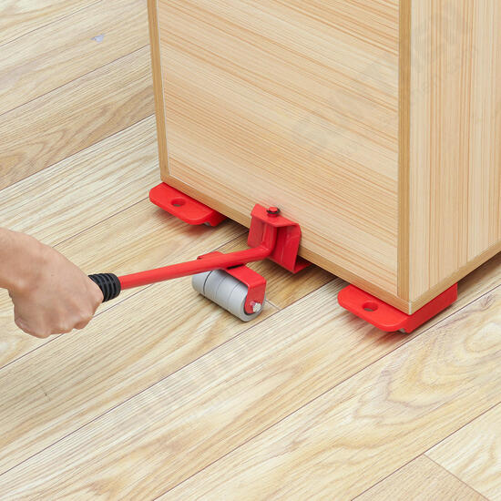 5Pcs Red Furniture Mover Heavy Duty Lifter Mover Transport Set Furniture Roller Tool 5Pcs Red Furniture Mover Heavy Duty Lifter Mover Transport Set Furniture Roller Tool