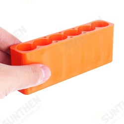 6 Holes 18650 Battery Clamp Battery Mounting Jig For Battery Spot Welding Machine