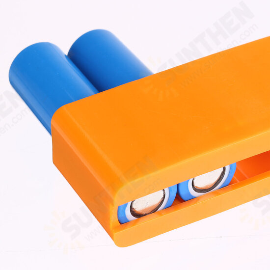 6-Section 18650 Battery Spot Welder Pack Fixture Double Sided Spot Welding without Battery