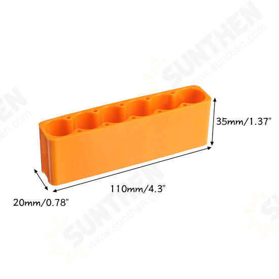 6-Section 18650 Battery Spot Welder Pack Fixture Double Sided Spot Welding without Battery 6-Section 18650 Battery Spot Welder Pack Fixture Double Sided Spot Welding without Battery