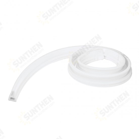60-200cm White Bathroom Water Stopper Flood Barrier Rubber Dam Silicone Water Blocker Water Barrier 60-200cm White Bathroom Water Stopper Flood Barrier Rubber Dam Silicone Water Blocker Water Barrier