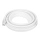 60-200cm White Bathroom Water Stopper Flood Barrier Rubber Dam Silicone Water Blocker Water Barrier 60-200cm White Bathroom Water Stopper Flood Barrier Rubber Dam Silicone Water Blocker Water Barrier