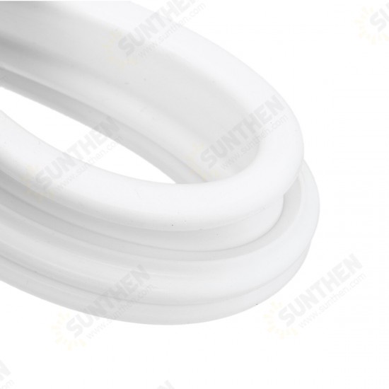 60-200cm White Bathroom Water Stopper Flood Barrier Rubber Dam Silicone Water Blocker Water Barrier 60-200cm White Bathroom Water Stopper Flood Barrier Rubber Dam Silicone Water Blocker Water Barrier