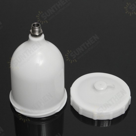 600ML Rubber Pot Sprayer Cup Replacement Pot For Devilbiss GTI / TEKNA Pro Pri FLG Sprayer 600ML Rubber Pot Sprayer Cup Replacement Pot For Devilbiss GTI / TEKNA Pro Pri FLG Sprayer
