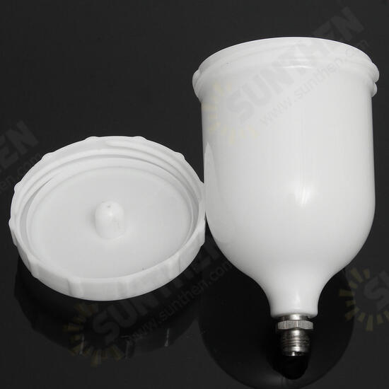 600ML Rubber Pot Sprayer Cup Replacement Pot For Devilbiss GTI / TEKNA Pro Pri FLG Sprayer 600ML Rubber Pot Sprayer Cup Replacement Pot For Devilbiss GTI / TEKNA Pro Pri FLG Sprayer